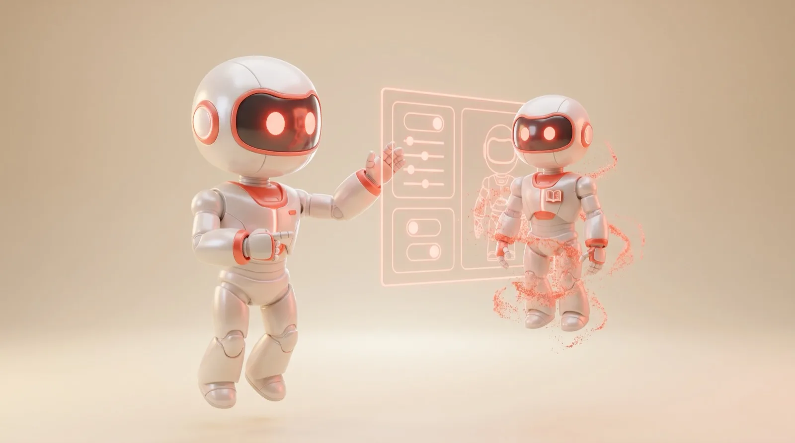 Robot cấu hình và tạo một AI Agent riêng biết đọc tài liệu