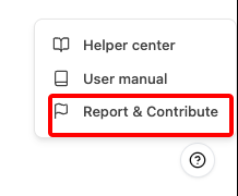 Dropdown báo cáo